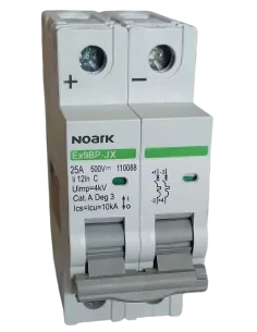 Disjoncteur miniature Ex9BPJX 2P C 25A NOARK