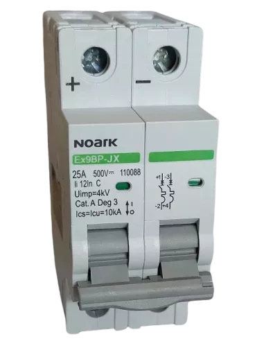 Disjoncteur miniature Ex9BPJX 2P C 25A NOARK