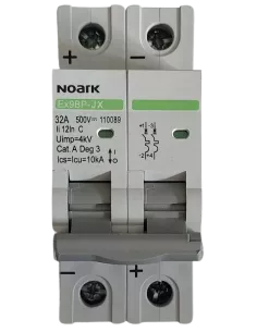 Disjoncteur miniature Ex9BPJX 2P C 32A NOARK 2