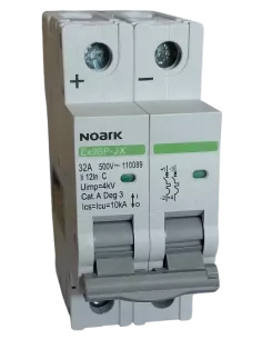 Disjoncteur miniature Ex9BPJX 2P C 32A NOARK