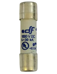 Fusible cylindrique 10X38 gPV 8A pour installation photovoltaïque 2