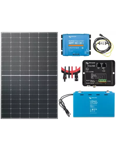 Kit solaire lithium 425W - 100Ah