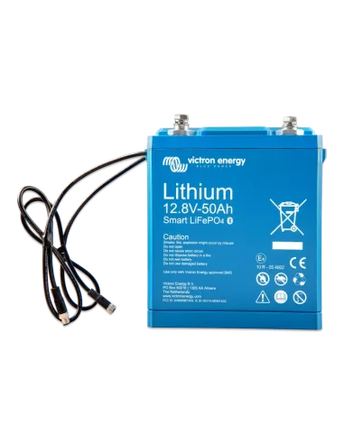 Batterie VICTRON Lithium LiFeP04 12,8V 50AH Smart