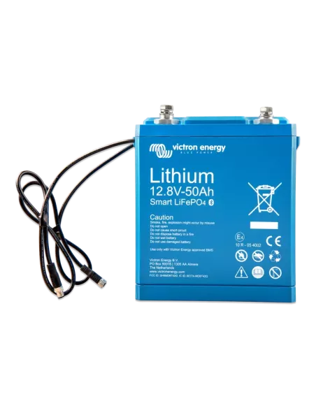 Batterie VICTRON Lithium LiFeP04 12,8V 50AH Smart