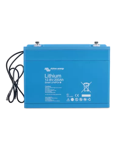 Batterie VICTRON Lithium LiFeP04 12,8V 200AH Smart