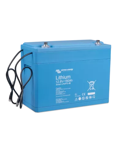 Batterie VICTRON Lithium LiFeP04 12,8V 180AH Smart 3/4 face