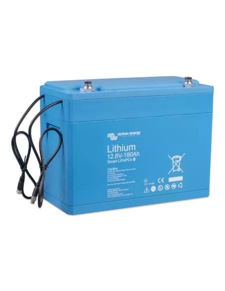 Batterie VICTRON Lithium LiFeP04 12,8V 180AH Smart 3/4 face