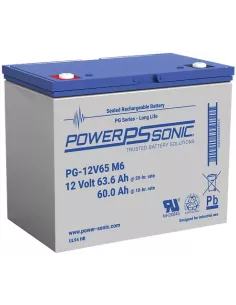 Batterie Power Sonic PG-12V65 12 V 65 Ah