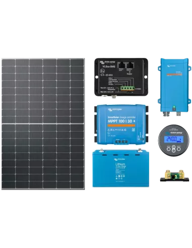 Kit solaire lithium Victron 425W  100Ah