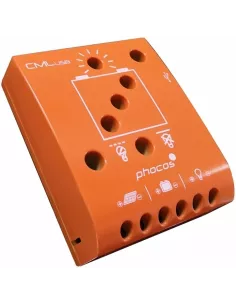 Régulateur de charge solaire 12 V / 24 V 10 A CML10 PHOCOS