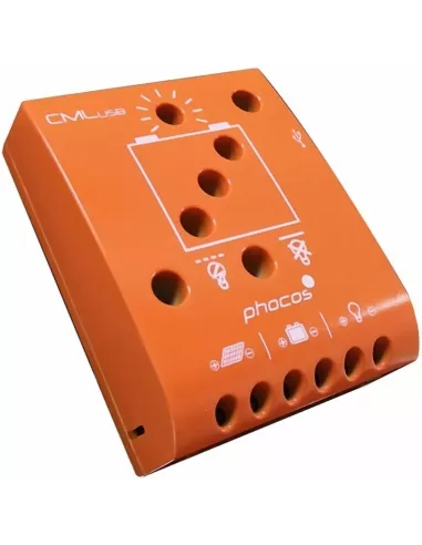 Régulateur de charge solaire 12/24V 20A / CML20 PHOCOS