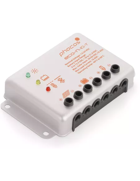 Régulateur de charge solaire Eco-N-10-T PHOCOS