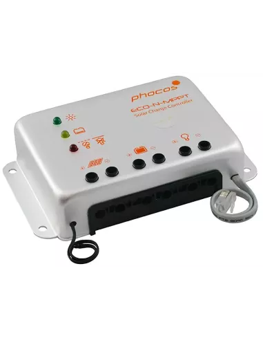 Régulateur de charge solaire 15 A Eco-N-MPPT PHOCOS