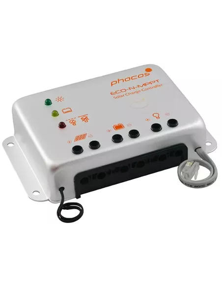Régulateur de charge solaire 15 A Eco-N-MPPT PHOCOS