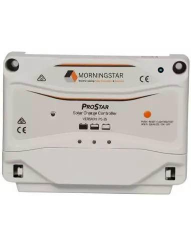 Régulateur de charge solaire 12 V / 24 V 15 A PROSTAR PS-15 MORNINGSTAR