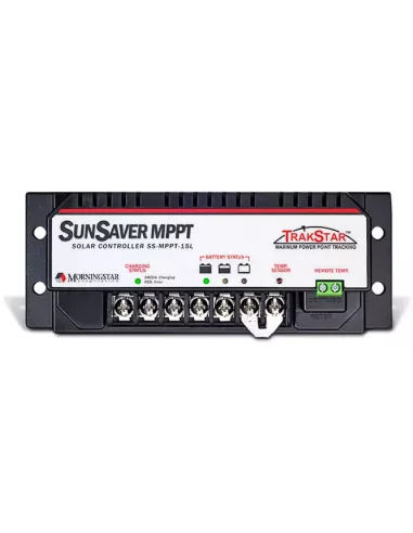 Régulateur de charge solaire 12 V / 24 V 15 A SUNSAVER SS-MPPT-15L MORNINGSTAR