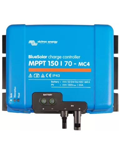Régulateur de charge solaire Bluesolar MPPT 150/70-MC4 VICTRON
