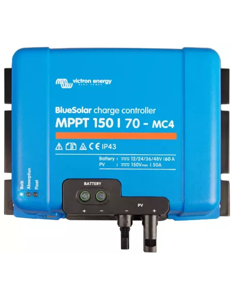 Régulateur de charge solaire Bluesolar MPPT 150/70-MC4 VICTRON