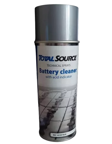 Spray nettoyant avec indicateur d'acide