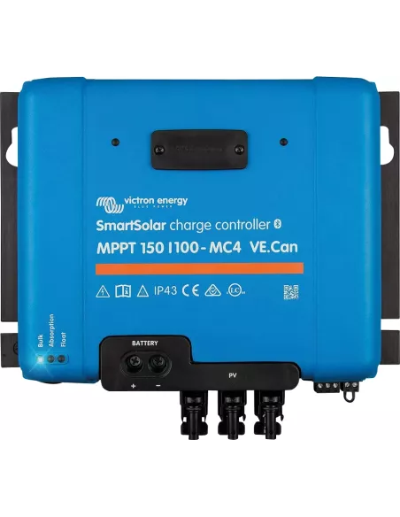 Régulateur de charge solaire Victron SmartSolar MPPT 150/100-MC4 VE.Can 1