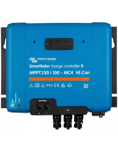 Régulateur de charge solaire Victron SmartSolar MPPT 250/100-MC4 VE.CAN