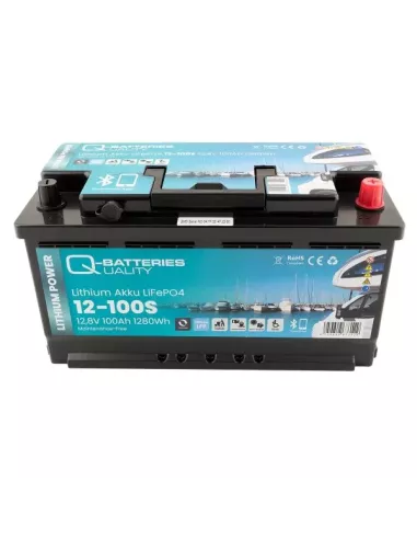 Batterie Lithium Q-Batteries 12-100S 12,8V 100Ah avec chauffage intégré (3détail)
