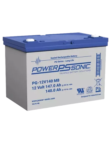 Batterie Power Sonic PG-12V140 12V - 147 Ah