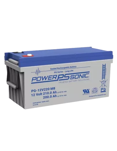 Batterie Power Sonic PG-12V220 12V - 210 Ah