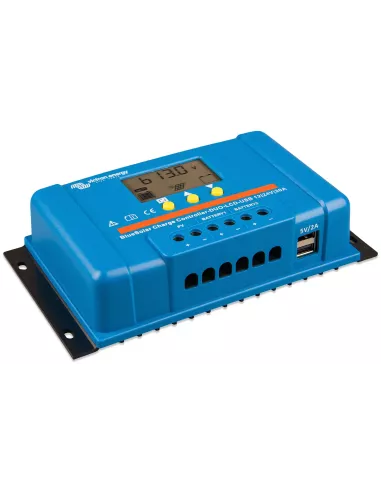 Régulateur solaire Victron Bluesolar PWM DUO LCD USB 12 / 24 V 20 A