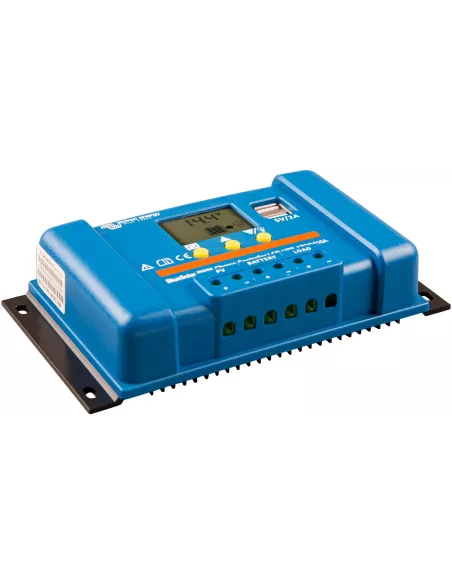 Régulateur solaire Victron Bluesolar PWM LCD USB 12 / 24 V 10 A