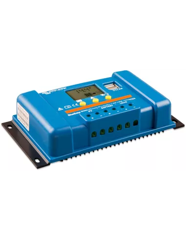 Régulateur solaire Bluesolar PWM LCD USB 12 / 24 V 5 A VICTRON