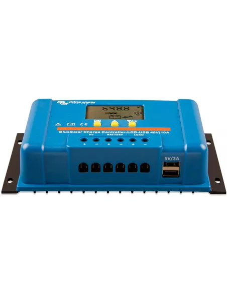 Régulateur solaire Bluesolar PWM LCD USB 48 V 10 A VICTRON