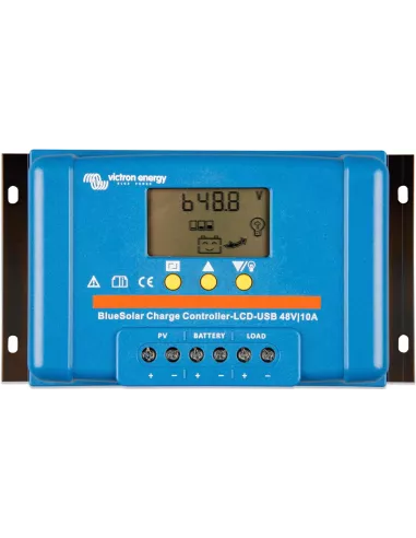 Régulateur solaire Bluesolar PWM LCD USB 48 V 10 A VICTRON