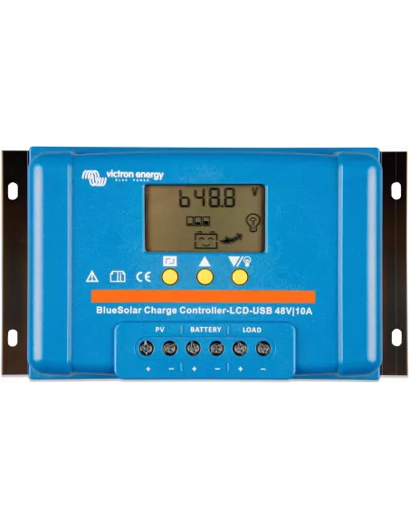 Régulateur solaire Bluesolar PWM LCD USB 48 V 10 A VICTRON