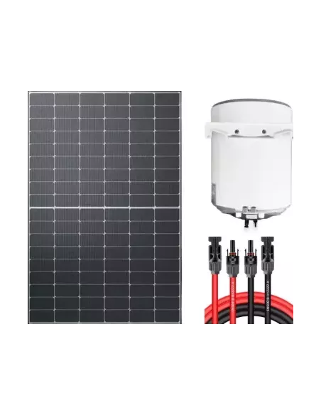 Kit solaire 500 W avec chauffe-eau 30L FOTHERMO HYBRIDE