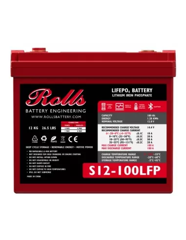 Batterie Rolls S12-100LFP