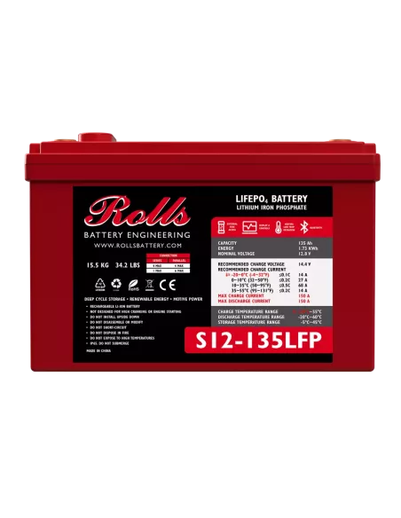 Batterie Rolls S12-135LFP