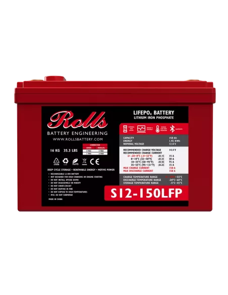 Batterie Rolls S12-150LFP
