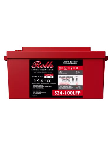 Batterie Rolls S24-100LFP
