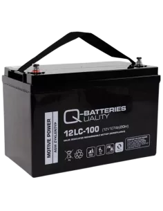 Batterie AGM 12LC-100 12V 100Ah Q-BATTERIES
