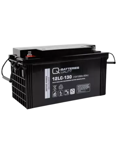 Batterie AGM 12LC-130 12V 128Ah Q-BATTERIES