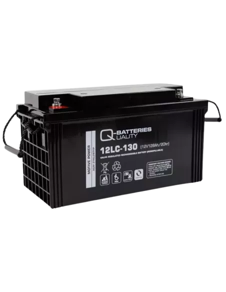 Batterie AGM 12LC-130 12V 128Ah Q-BATTERIES