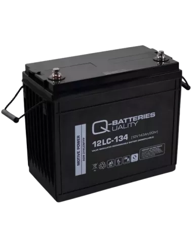 Batterie AGM 12LC-134 Q-BATTERIES 12V 134Ah