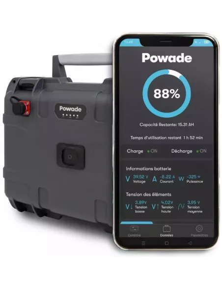 BATTERIE POWADE UNLIMITED 12V-2200