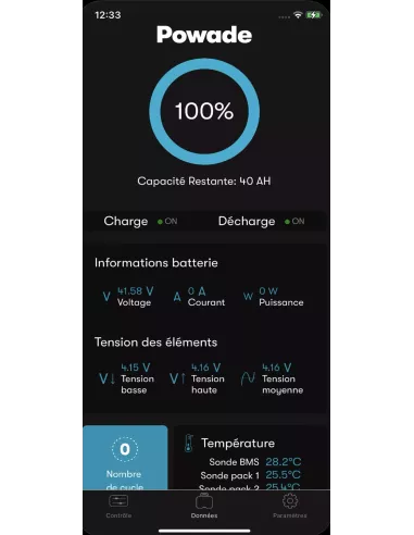 APPLICATION POWADE