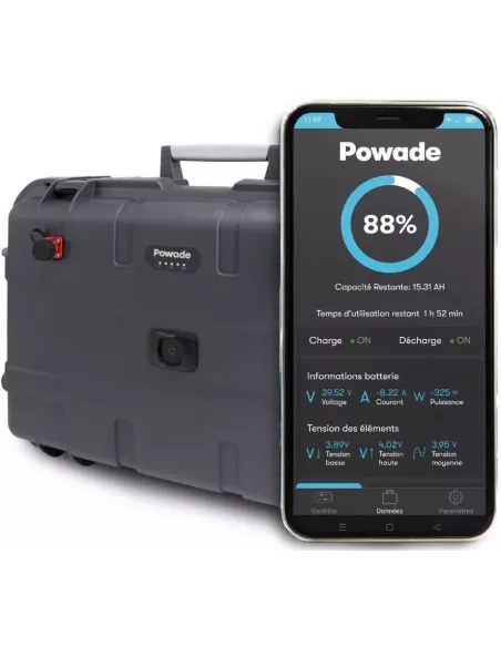 BATTERIE POWADE MAX 36V-5500