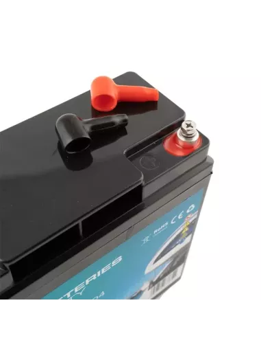 Batterie Lithium Q-Batteries Akku LifePO4 12-24 12,8V 24Ah