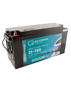 Batterie Lithium Q-Batteries Akku LifePO4 12-150 12,8V 150Ah avec Bluetooth