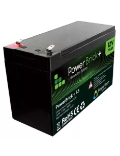 Batterie Lithium PowerBrick 12V 7.5Ah 96Wh 2
