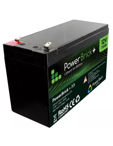 Batterie Lithium PowerBrick 12V 7.5Ah 96Wh